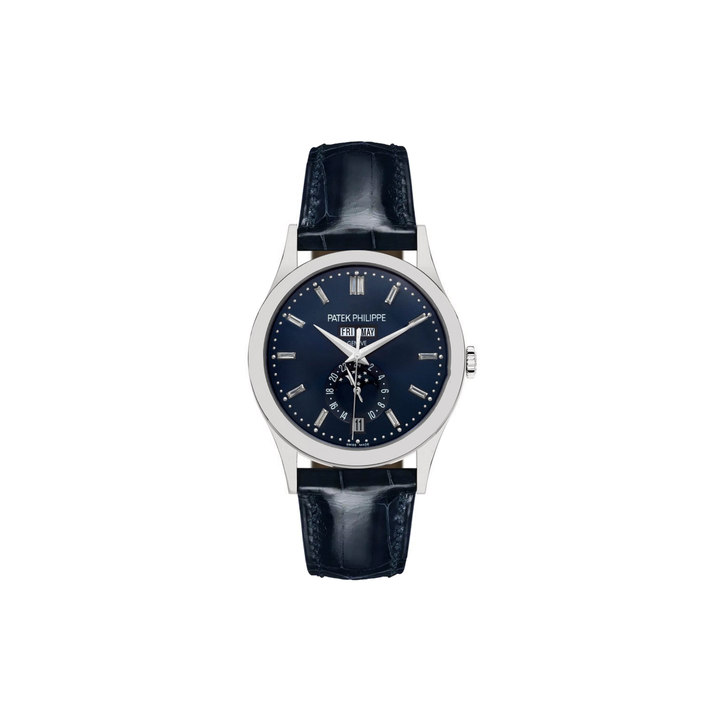 P**ek Ph**ppe annual calendar automatic dial watch 5396g-017